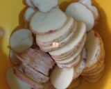A picture of step 2 of Hasselback potatoes.