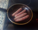 Foto del paso 2 de la receta Lacitos gratinados con carne y guisantes🎀