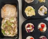 รูปขั้นตอนการทำที่ 1 ของ ขนมปังFoccacia สุขภาพหน้าต่างๆ🍞🧄🍅