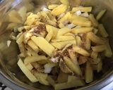 A picture of step 11 of Turnip and Potato Gratin with Mini Pork Sausages.