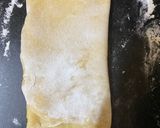 A picture of step 4 of Creamy Farfalle Pasta with Mushroom & Spinach.