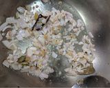 A picture of step 3 of Paneer butter masala.
