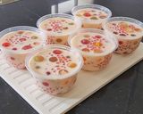Foto langkah ke 7 dari resep Buko Sago Fruit Jelly Ball.