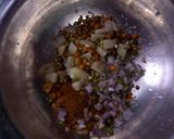 A picture of step 2 of Instant Bhel.