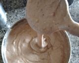 A picture of step 2 of Barbie doll cake.