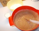 Csokoládés-almás kocka recept fázis 2 fotója