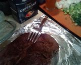 A picture of step 5 of Braised beef over egg noodles/pot roast.