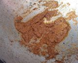 A picture of step 5 of Rajasthani dish gatte ki sabzi.