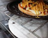 Gambar langkah 6 resipi Bulgogi Beef Nachos Pizza.
