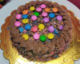 चॉकलेट गनाश केक (Chocolate ganache cake recipe in hindi) रेसिपी चरण 5 फोटो