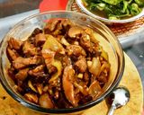 Foto langkah ke 5 dari resep Daging jamur kecap #kitaberbagi.