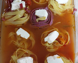 Foto del paso 5 de la receta: Nidos de Fettuccini 4 quesos