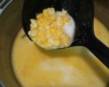 Foto langkah ke 2 dari resep Bubur jagung kurma#specialramadhan.