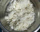 A picture of step 1 of Leftover Rice idli.