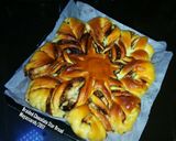 Foto langkah ke 16 dari resep Braided Chocolate Star Bread.
