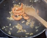 Une image de l'étape 2 de Dombré aux crevettes.