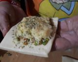 A picture of step 5 of Pizza puff pastry.