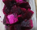 Foto langkah ke 1 dari resep Sorbet Buah Naga.