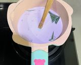 Foto langkah ke 2 dari resep Bubur Sumsum Ubi Ungu (Mpasi 8m+).