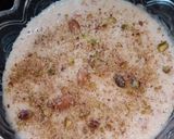 A picture of step 11 of Gajrela kheer.