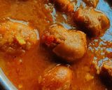 पकौड़े की सब्जी (pakode ki sabzi recipe in Hindi) रेसिपी चरण 7 फोटो