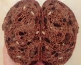 Foto langkah ke 25 dari resep Multi Seeds Double Chocolate Sourdough Bread (Oven Tangkring).