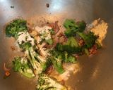 A picture of step 7 of Green Pasta.