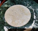 A picture of step 2 of Potato and cheese flatbread.