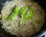 A picture of step 1 of Shakshuka (Egg Curry).