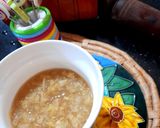 A picture of step 4 of Mil's Fresh,quick Ginger garlic with mortar pestle.