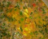 A picture of step 4 of Oats Khichdi.