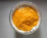 A picture of step 2 of Creamy Mango Ice cream.