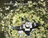 Foto del paso 2 de la receta: Hamburguesas de pollo, calabacín y maíz.  Bien Sanas