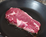 Foto del paso 7 de la receta: Entrecot al roquefort con guarnición🥩🥔🍄