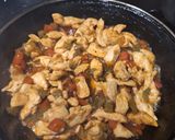 Foto del paso 1 de la receta: Tacos de pollo y pimientos