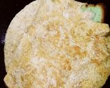 Foto langkah ke 3 dari resep One Pan Egg Toast (Roti Pandan + Keju Slice).