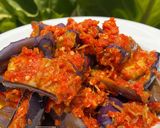 Foto langkah ke 4 dari resep Sambel 2T (TerongTeri khas Riau).