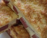 Gambar langkah 4 resipi Sandwich Sausage.