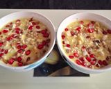 A picture of step 2 of Mix Fruits custard pudding.
