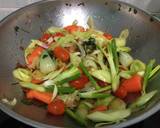 Mix Vegetables In XO Scallop Sauce recipe step 2 photo