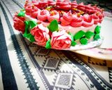 A picture of step 15 of Birthday cake.