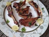 Oven grilled lambs