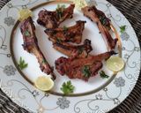A picture of step 5 of Oven grilled lambs.