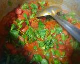 A picture of step 4 of Mixed Sabzi.