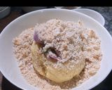 A picture of step 4 of Aloo tikki chat.