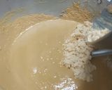 A picture of step 3 of Mohanthal (Traditional Indian Fudge).