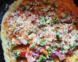 A picture of step 3 of चील पिज्जा (Chill Pizza).