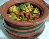 A picture of step 11 of Mix vegetable handi.
