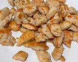 A picture of step 7 of Pad Thai with Chicken and Tofu.