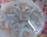 Hình bước làm 1 của món Tôm thủy tinh